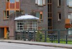 Nieuwbouw op de achtergrond aan de Herman Colleniusstraat.
<br/>
Marcel Westhoff, augustus 2016